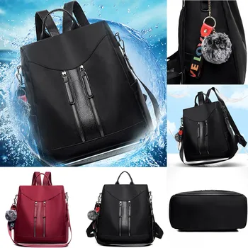 

Fashion Trend Multicolor Waterproof Oxford Multifunctional Backpack Shoulder Bag high quality School Bag Mochilas 2020