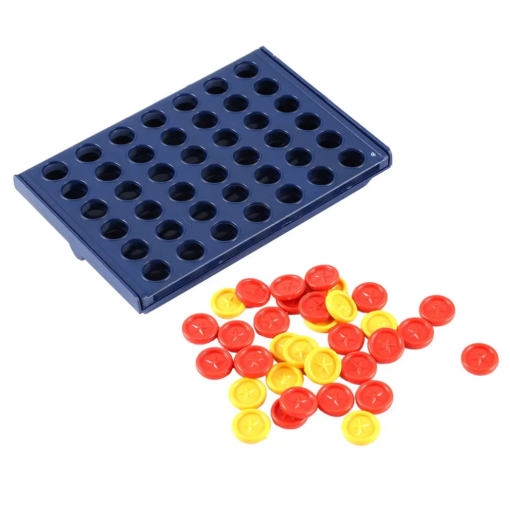 Развивающие игрушечные шахматы Ren Toys-Bingo игра четыре шахматная игра настольная Вертикальная синяя вертикальная соединяющая доска шашки Новинка