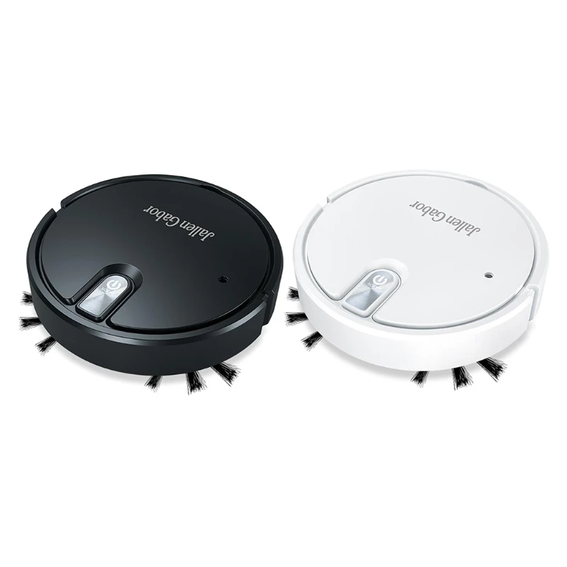 

5-in-1 Wireless Auto Robotic Vacuums with LED Atmosphere Lights Super Quiet Vacuuming Mopping Humidifying for Home Use