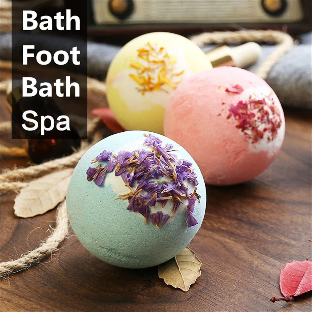 Bath-Salt Bombs Body-Essential-Oil Natural 1PC Explosion-Ball Deep-Sea