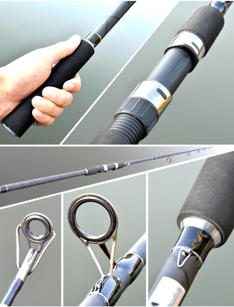 3.3/3.6M carbon SURF ROD 3 sections insertion fishing rod sea rod distance throwing hard CARP rod