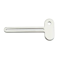 Semicircular Metal Manual Toothpaste Squeezer Stainless Steel Dispenser Tube Squeezer Hand Cream Tube Key Set Practical 1
