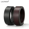 LAUWOO Brand Belt 100% Pure Cowhide Belt Strap No Buckle Genuine Leather Belts Automatic Buckle Belt For Men High Quality ► Photo 2/6