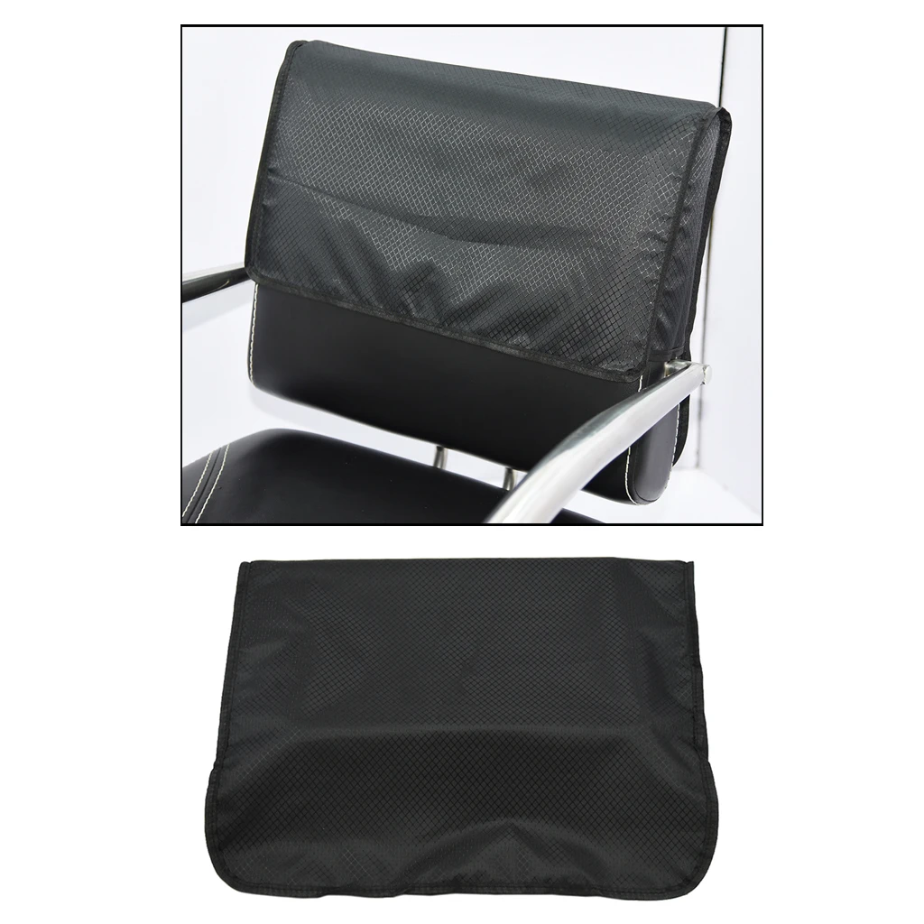 Professional Salon Baber Hairdressing Chair Back Covers Clear Black 19` Salon Chair Plastic Covers Shampoo Protectors