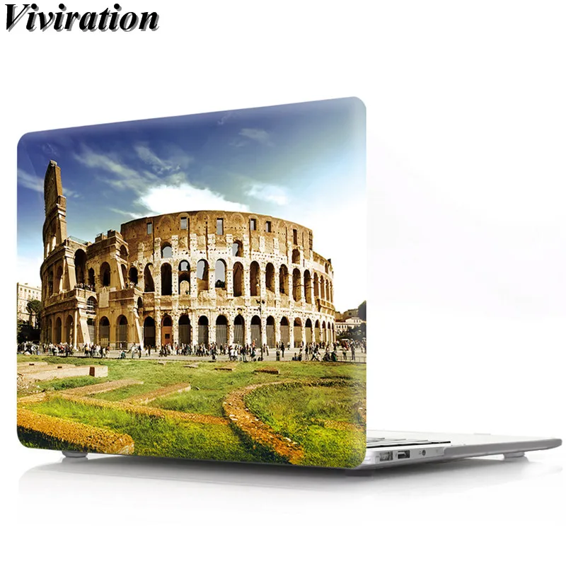 Популярный роскошный Сменный Чехол для ноутбука из ПВХ для Macbook Air 13 A1466 A1369 чехол Повседневный стильный жесткий чехол для ноутбука для женщин и девочек - Цвет: 015E