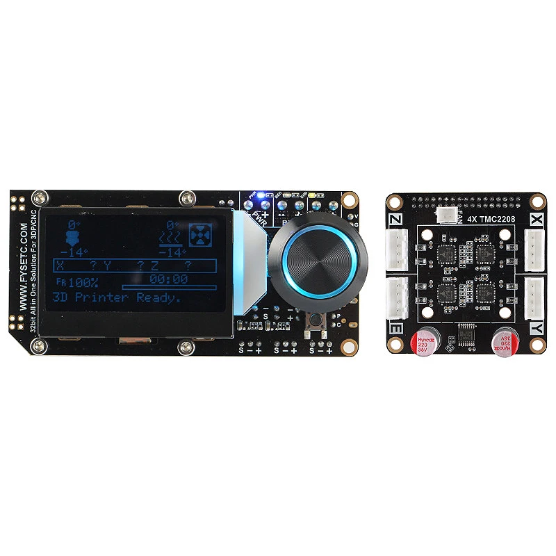 Для AIO II V3.2MCU 32 бит основная плата управления+ плата драйвера интегрированная 4, TMC2208 контроллер 3D комплект