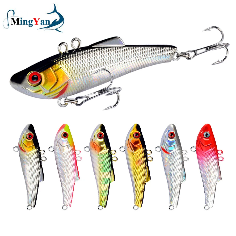 1pcs VIB Ice Fishing Lure Hard Bait Pesca 7cm 7g Isca Artificial