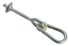 

Blue Rabbit Series Upright Swing Hook Vertical Circle Swing Hook a Pair, Accessories