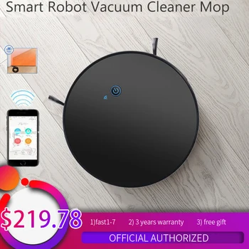 

Multifunctional Robot Vacuum Cleaner For Home Sweep & Wet Mop Automatic Carpet Collect Pet Hairs WIFI App Remote Control Robot