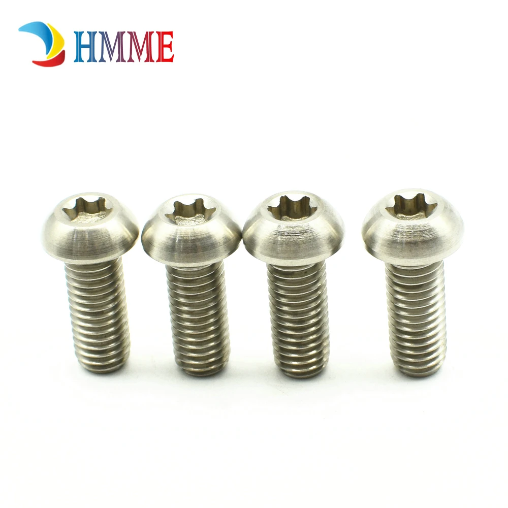 Titanium bolts M8X20mm torx head Titanium color  (2)