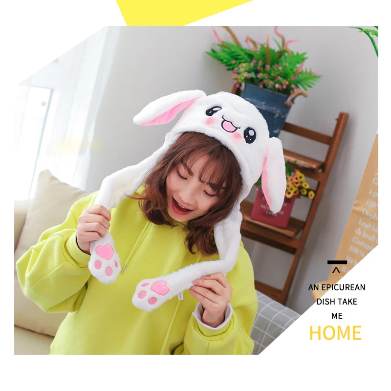 1 Pcs Cartoon Rabbit Cotton Hats Pikachu Pattern Hats Multi-color Cute Outdoor Sportwear Accessories D