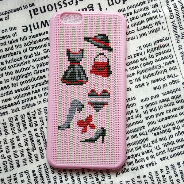 

157 Mobil Phone Cover Cellphone Shell Cases Housing Iphone Craft Cross Stitch Needlework Embroidery Counted Cross-Stitching Kit