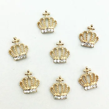 

20pcs DIY crown alloy hair accessories earring backs sluitingen voor sieraden lobster clasp kralen voor sieraden maken