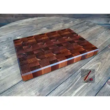 

End cutting board Thermo Acacia, handmade ns11389/42*31*4 cm