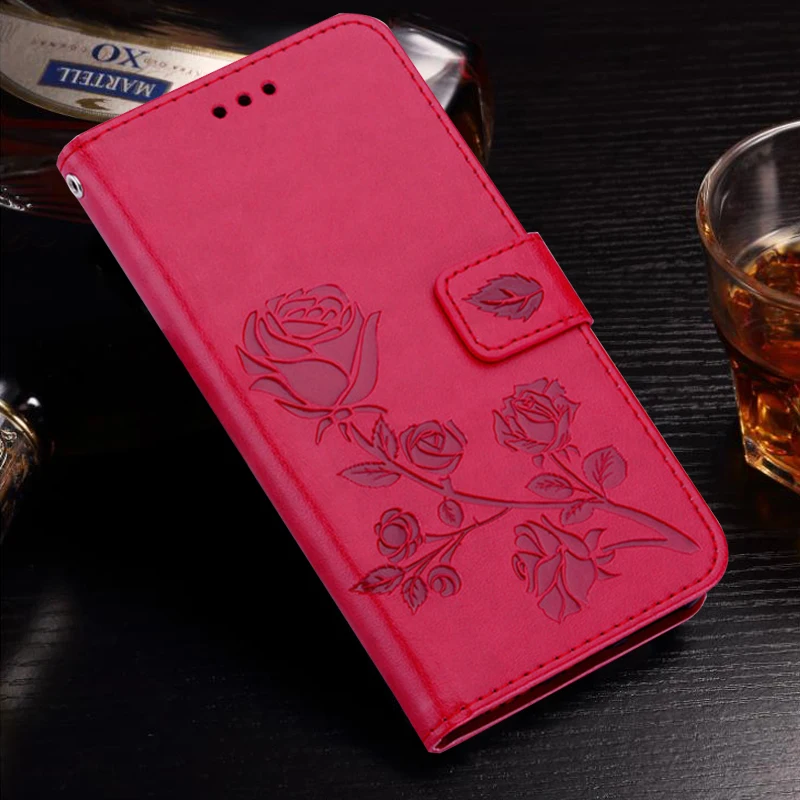 3D цветок кожаный чехол с подставкой и отделениями для карт Nokia Lumia 630 635 730 735 540 650 532