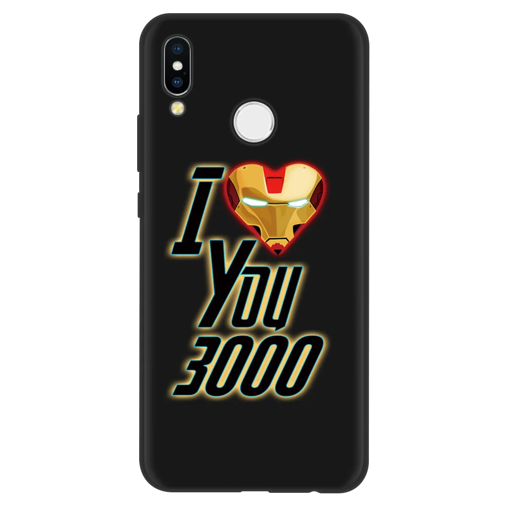 Мягкий ТПУ чехол Marvel черного цвета для huawei P30 mate 20 10 P20 P8 P9 P10 Lite Mini Pro Honor 8X10 Play P Smart чехол Fundas - Цвет: 0mgtx3q