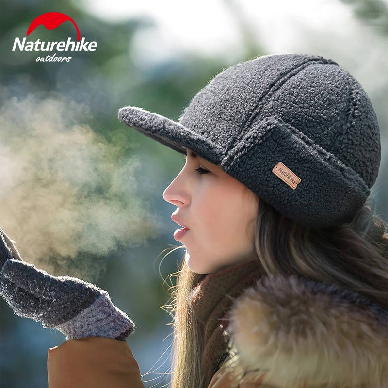 Naturehike шерстяная шапка с наушниками бейсболка холодная погода зимняя шапка для кемпинга Пешие прогулки для охоты и лыжных прогулок 56-60 см