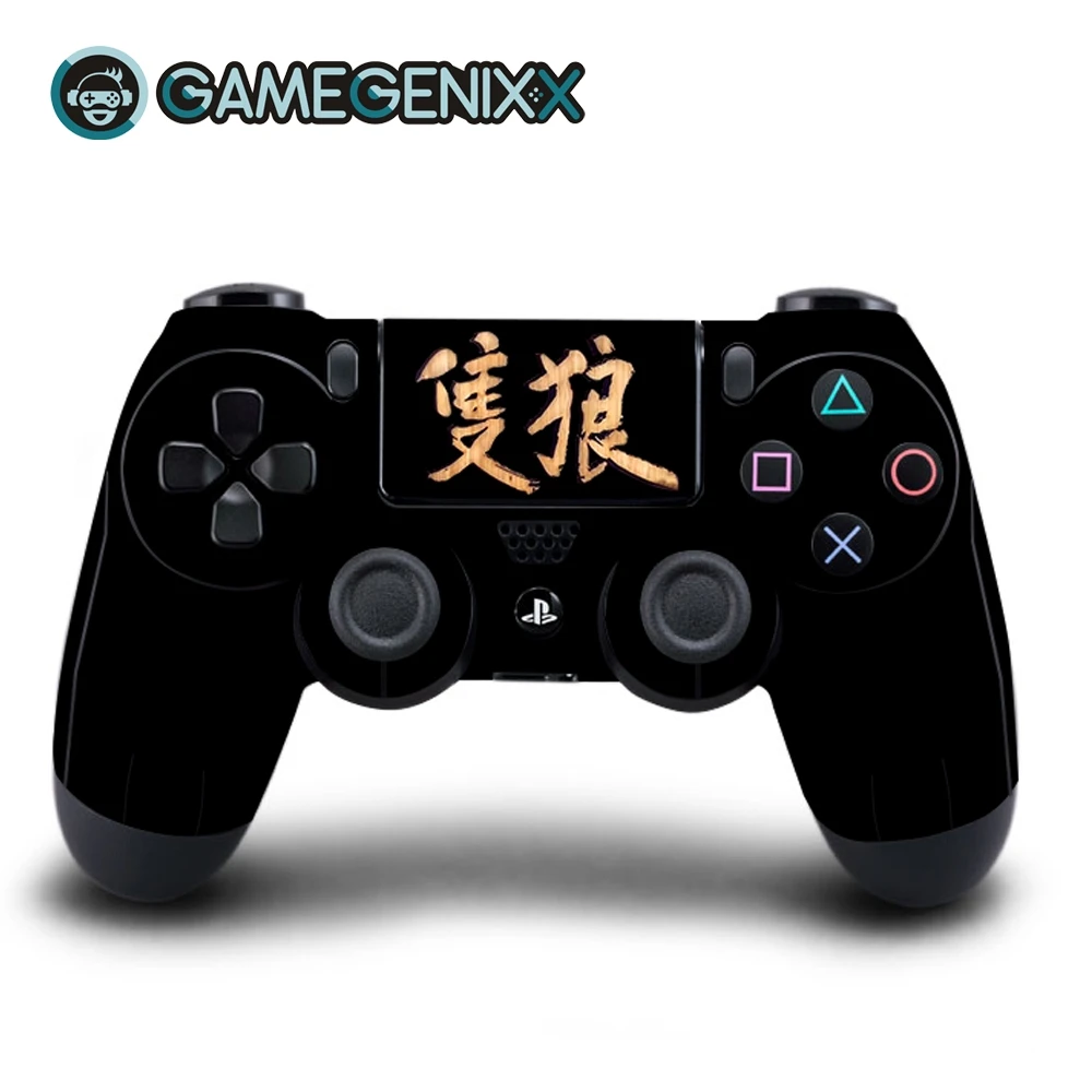 GAMEGENIXX виток винилопласта с наклейкой для Playstation PS4 контроллер Daulshock 4-Sekiro