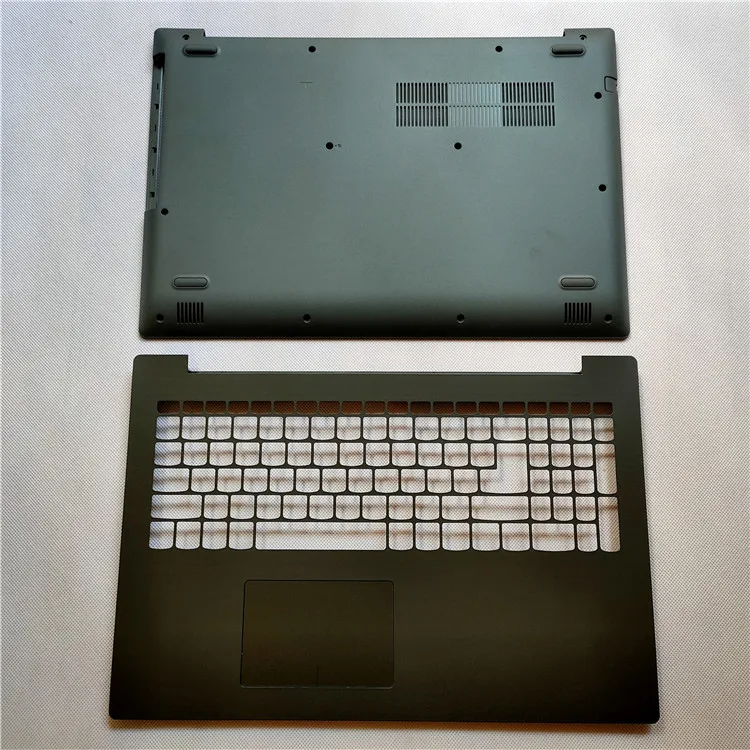 Новинка для lenovo ideapad 320-15 320-15IKB ABR IAP ISK 330-15AST ICN IGM IKB lcd задняя крышка/передняя рамка/верхний чехол Упор для рук/нижняя часть - Цвет: black cd