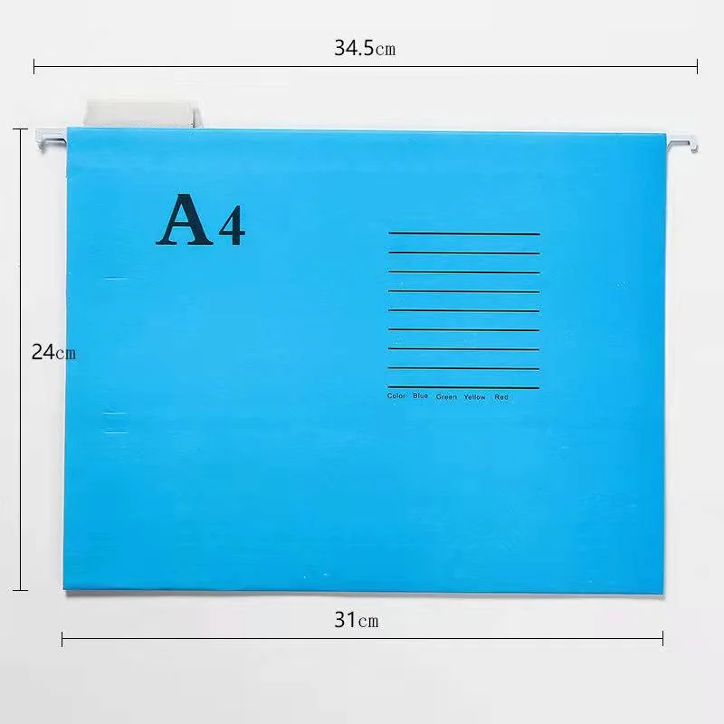 10pcs Hanging Folders Extra Capacity Reinforced Hanging File A4 Letter Size for Bulky File Medical Charts Office School Supplies