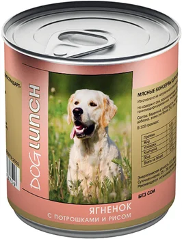 

DOG LUNCH DOG LUNCH for adult dogs with lamb giblets and rice jelly