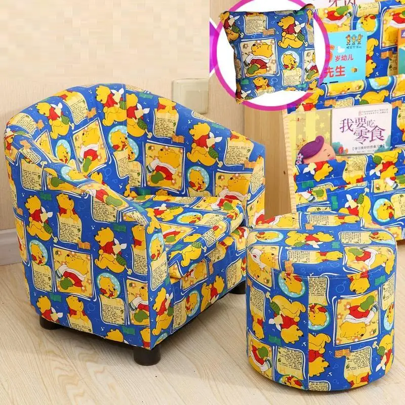 MODEL V Маленький диван Cameretta Bimbi Kindersofa для отдыха в спальню, кресло принцессы, детское Спальное кресло, детский диван - Цвет: MODEL V