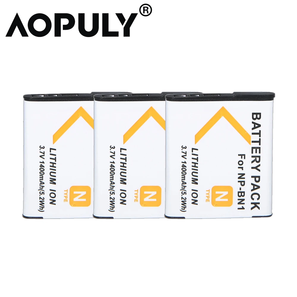 3 battery 1400 мА/ч, NP-BN1 Батарея NP BN1Batteries для SONY DSC TX9 T99 WX5 TX7 TX5 W390 W380 W350 W320 W360 QX100 W370 W730 W150 DSC-TX5G - Цвет: 3 battery