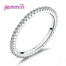 Роскошные брендовые ювелирные изделия из кубического циркония в уникальном виде кольца из стерлингового серебра 925 для женщин Свадебные помолвки Размер 5 6 7 8 9 10