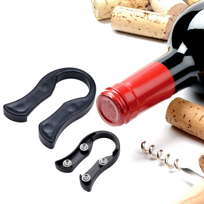 Black Creative Bottle Opener Wine Corkscrew Beer Bottle Can Remover