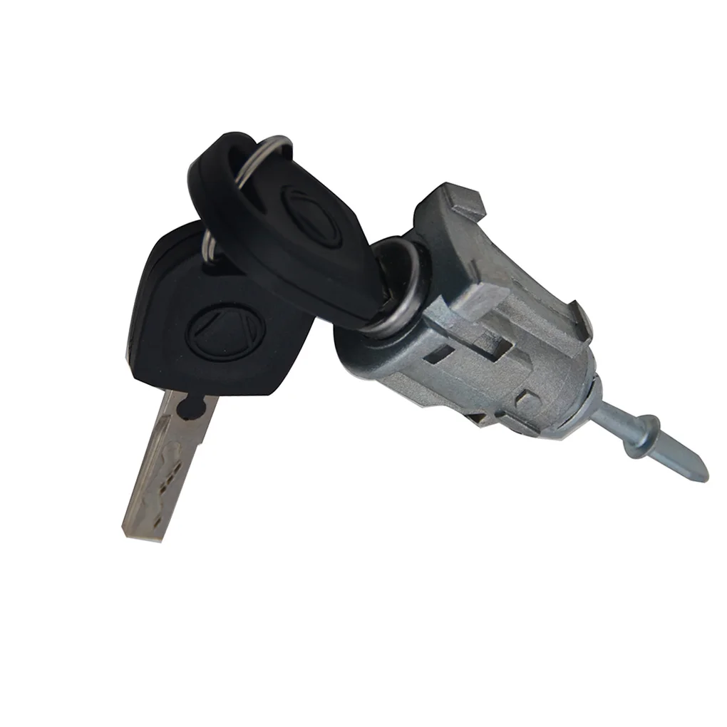 Замена для MK4 Замок передней двери цилиндр+ 2 ключа 1U0837168E 1U0837168 6Q4837168E автомобильные аксессуары