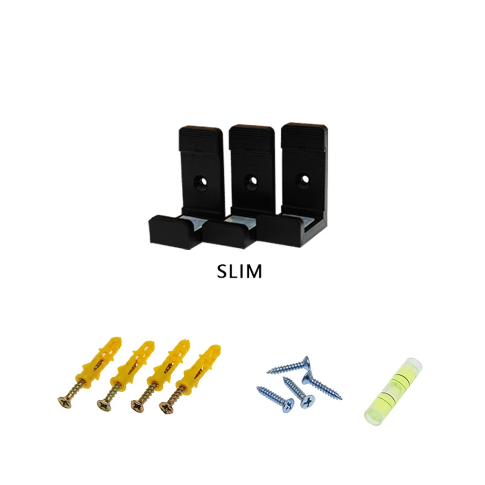 black for PS4 Slim Настенный кронштейн для игровой консоли playstation 4 PS4 Slim Pro - Цвет: black for PS4 Slim