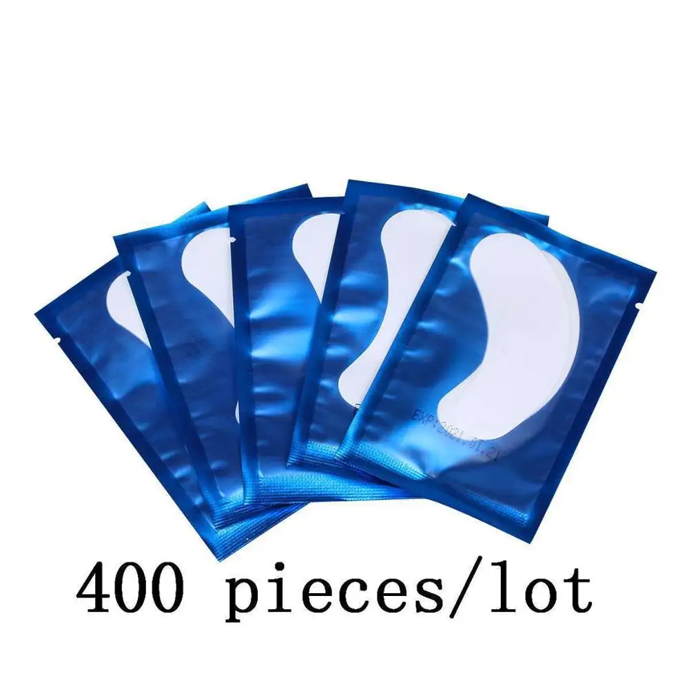 400Blue 50 пар гелевых пластырей для наращивания ресниц патчи для наращивания ресниц-накладки для наращивания ресниц профессиональное наращивание ресниц - Цвет: 400Blue