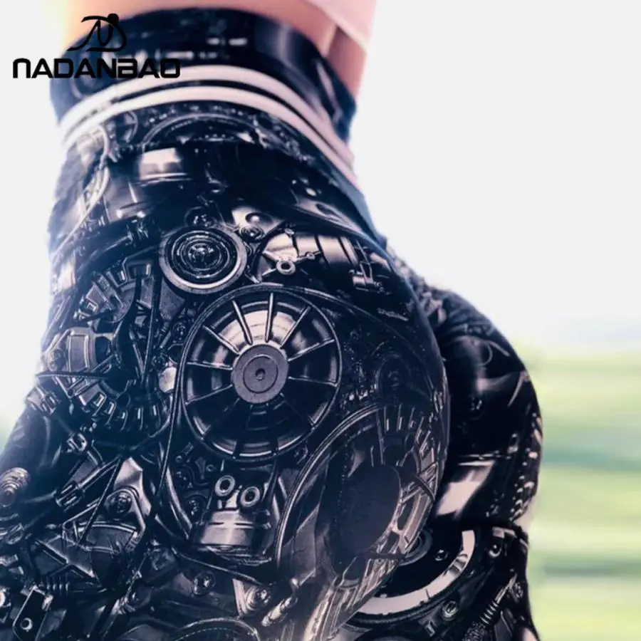 NADANBAO женские узкие Женские легинсы спортивные штаны с высокой талией эластичные леггинсы для тренировок для спортзала Спортивная беговая дорожка брюки