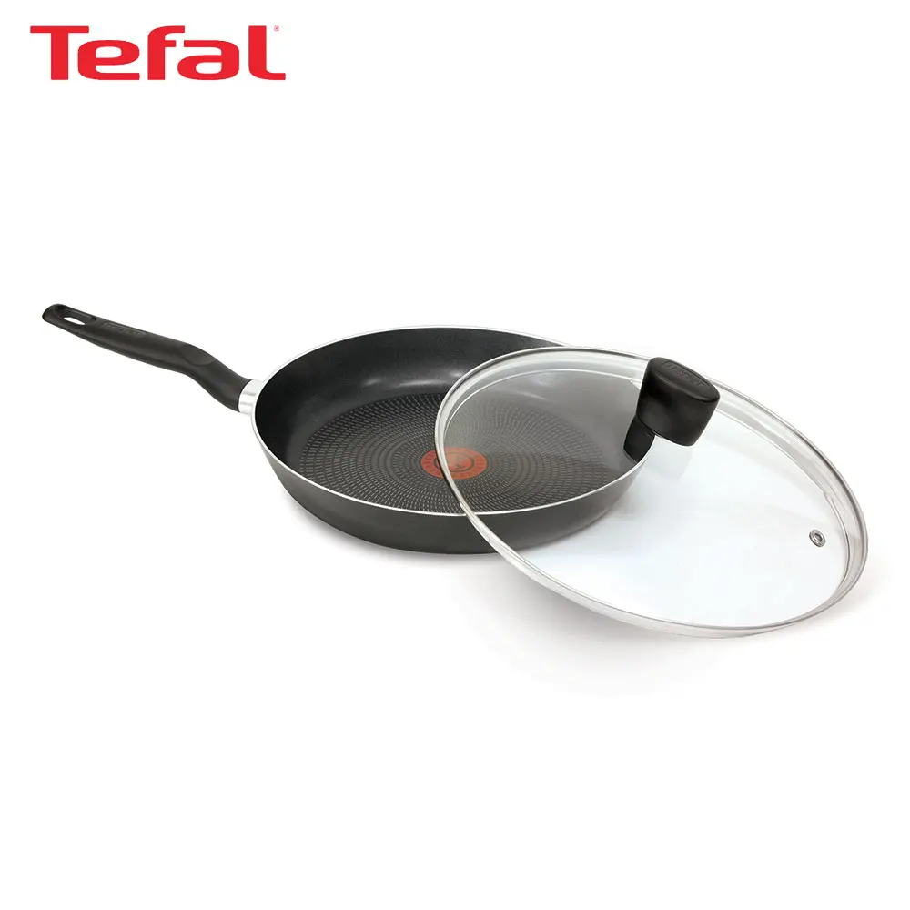 Сковорода Tefal Extra, черная, 28 см, с крышкой 04165928