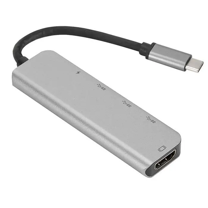 Usb type C к HDMI HU BpdThunderbolt 3 адаптер станция dex с HDMI USB 3,0 порты для MacBook Pro VGA кабель коврик