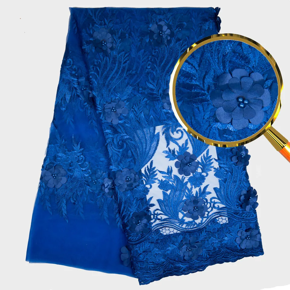 

2018 Handmade Beaded African Lace Fabric,Wine Tissus Africains Tulles Lace, Heavy Beaded Lace Embroidery Fabric ALC-ZJ112