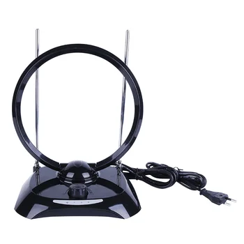 

Local Channels Broadcast HD For Digital TV Office Signal Booster Easy Install Indoor Antenna With Amplifier VHF UHF Long Range