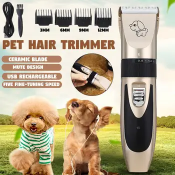 

Pet Hair Remover Electric Dog Shaver Trimming Grooming Tool Kit Usb Rechargeable Shavers Dog Trimmers Clippers Cat Hair Cutter