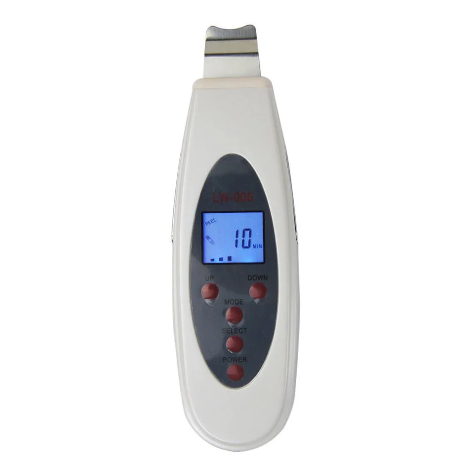 

Ultrasonic Skin Cleaner Portable LCD Face Cleaner Acne Removal Spa Facial Pore Clean Peeling Tone Face Skin Lift Skincare