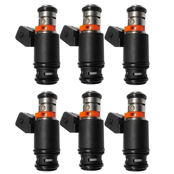 

Set Of 6 Fuel Injector Nozzles For Ford Galaxy VOLKSWAGEN 2.8i V6 21906031D