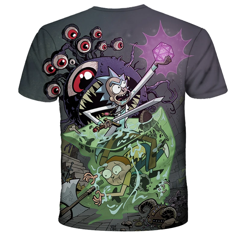 Мужская футболка высокого качества с круглым вырезом, свободная, rick and morty, Мужская футболка с принтом, повседневная, трикотажная, мужская, s футболка, топы, большие XXS-6XL