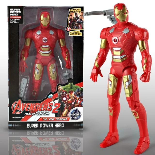 Ironman box new Паук: вдали от дома Мстители супер герой фигурка игрушка капитан Халк Тор тонас Модель Куклы Дети подарок - Цвет: Ironman box new