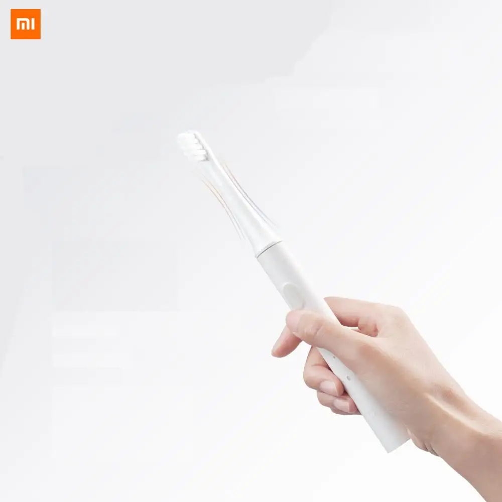 Для спортивной камеры Xiao mi jia T100 mi Smart Электрический Зубная щётка с 30-ти дневной последние машины 46 г двухскоростной режим очистки для Семья лучший подарок
