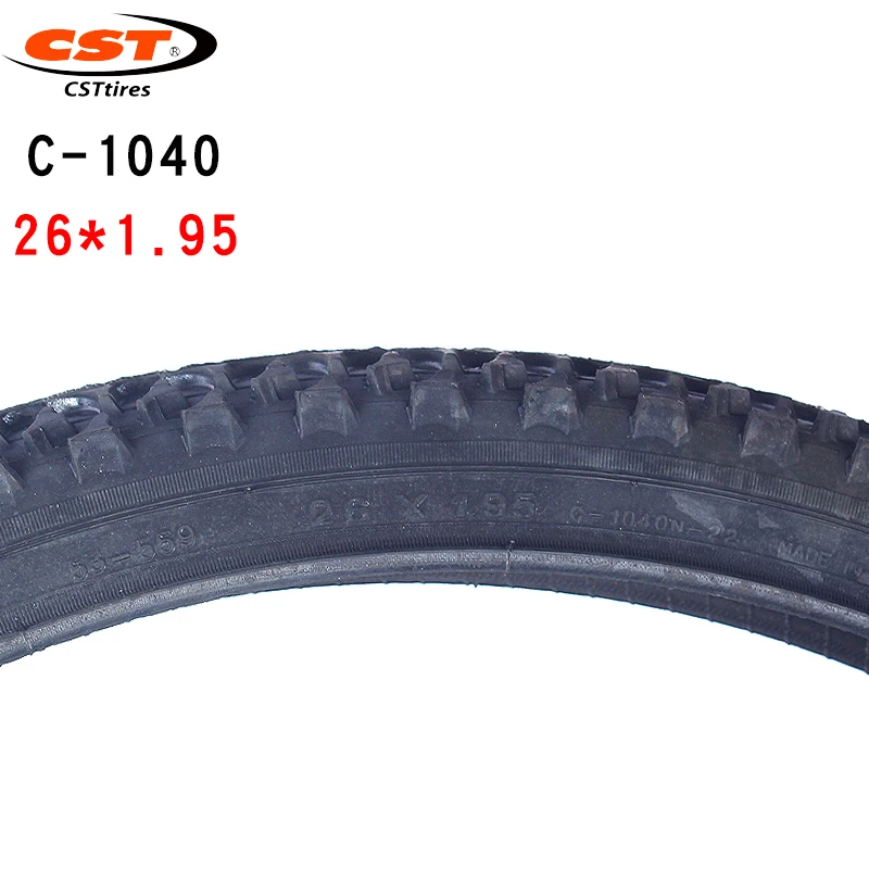 CST-Mountain Bike Tires, Steel Wire Tire, Wear Resistant, Bicycle Accessories, 26 in, 24 in, 26 in x 1.95 and 2.1 in, C1040