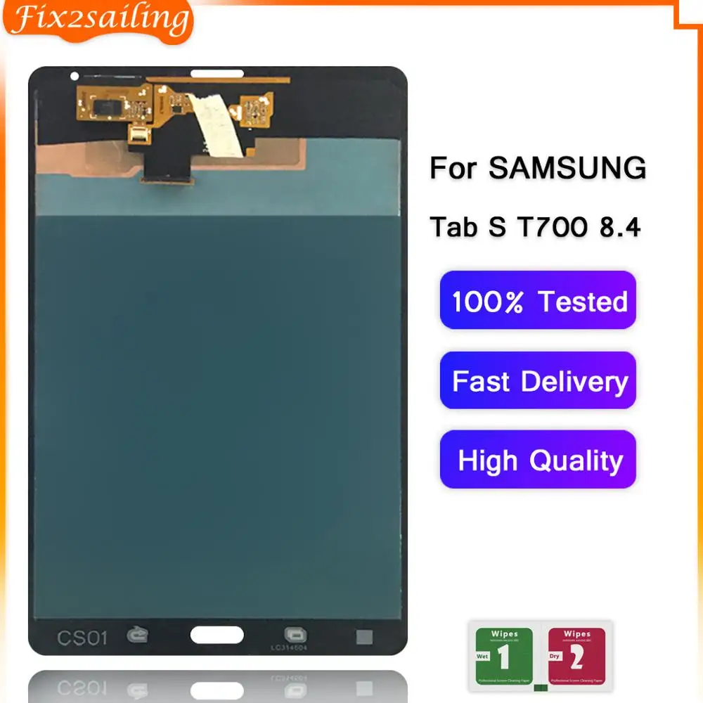 ЖК дисплей для Samsung Tab S 8 4 T700 сенсорный экран дигитайзер в сборе запасные части|lcd
