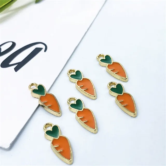 Kingdder 100 Pcs 100/200/300 Pcs Easter Charms for Jewelry Making Bunny  Charms Easter Egg Charms Bulk Cute Easter Rabbit Easter Egg Carrot Charms