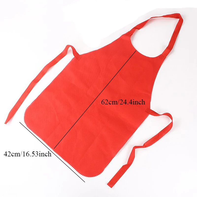 1PC Solid Color 62*42cm Unisex Apron Classic design Work Aprons for Women Kitchen Accessories Fashion Baking Apron