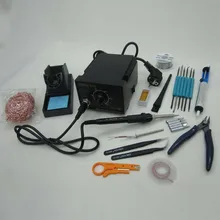 YIHUA 220 В 50 Вт 936 электрическая паяльная железная паяльная станция 5 Pin антистатические свинцовые инструменты с контролем температуры