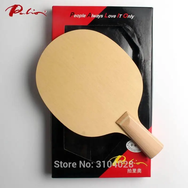Palio official KC-2 table tennis blade pure wood for children new player lightest blade training racket ping pong