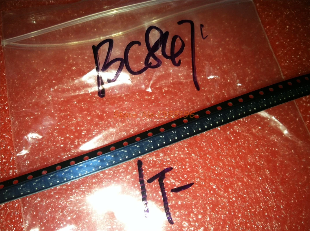 100 шт./лот BC847B 1F 1FW SMD СОТ-23 на
